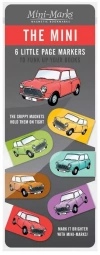 Zakładki magnetyczne auta - Mini Cooper 6szt - zdjęcie