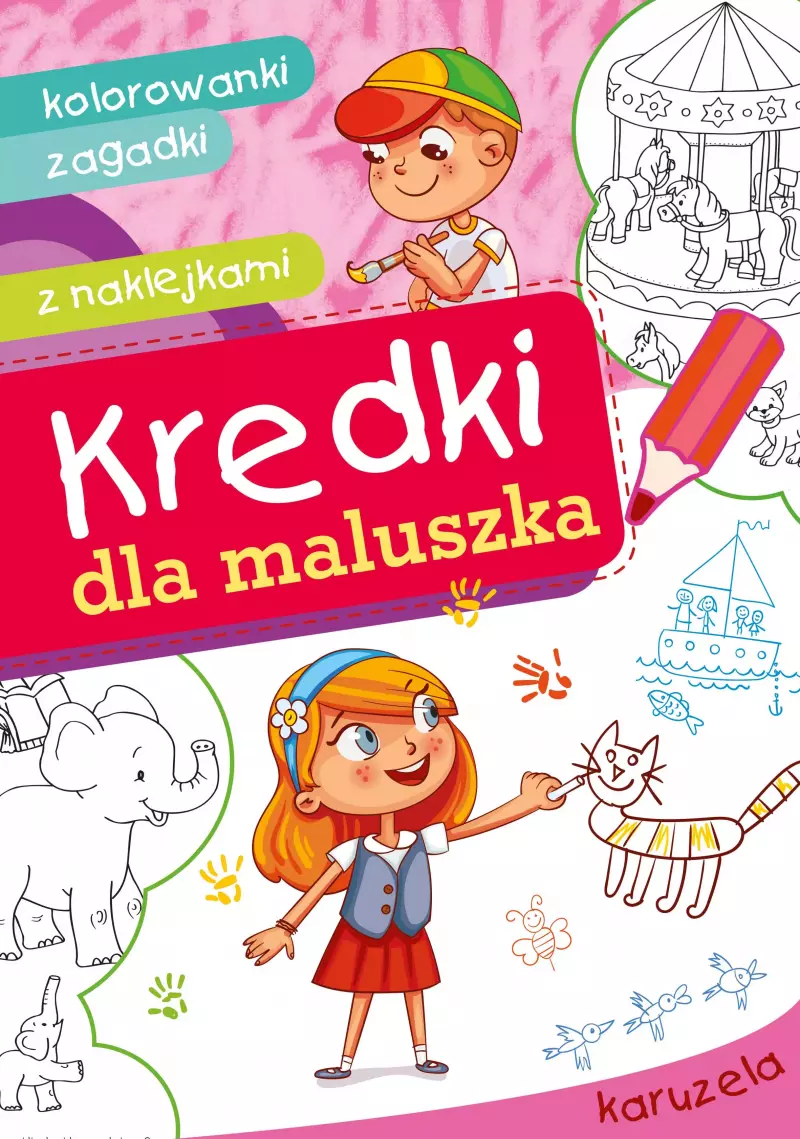 Kredki dla maluszka. Karuzela Kredki dla maluszka. Karuzela