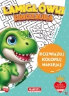 Łamigłówki dinozaura z naklejkami - zdjęcie
