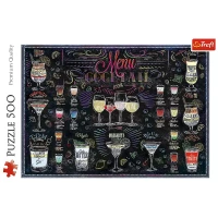 Puzzle 500 elementów. Karta drinków, zdjęcie 3