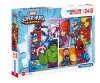 Puzzle maxi 24 elementy. Supercolor. Bohaterowie Marvela - zdjęcie