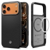 Spigen Enzo Aramid 'T' Mag MagSafe iPhone 17 Pro Max BLACK/SILVER - zdjęcie
