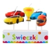 Świeczki Urodzinowe Figurki 4szt Wyscigi Samo - zdjęcie