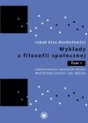 Wykłady z filozofii społecznej. Tom 1 - zdjęcie