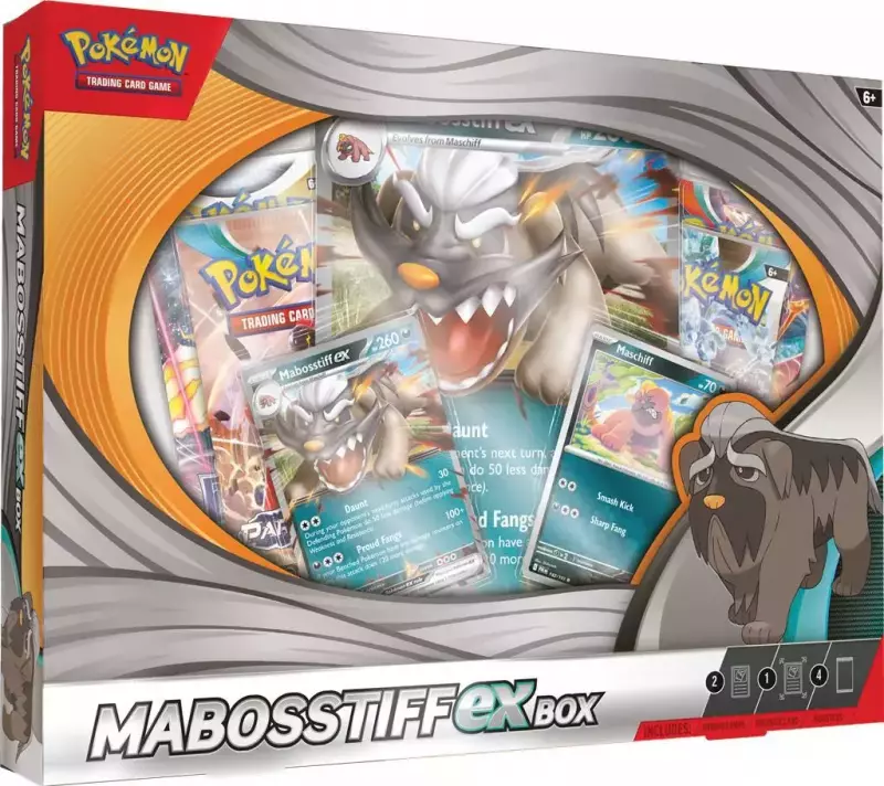 Pokémon TCG: Mabosstiff ex Box Pokémon TCG: Mabosstiff ex Box