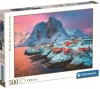 Puzzle 500 elementów. High Quality Collection. Wioska Hamnoy - zdjęcie