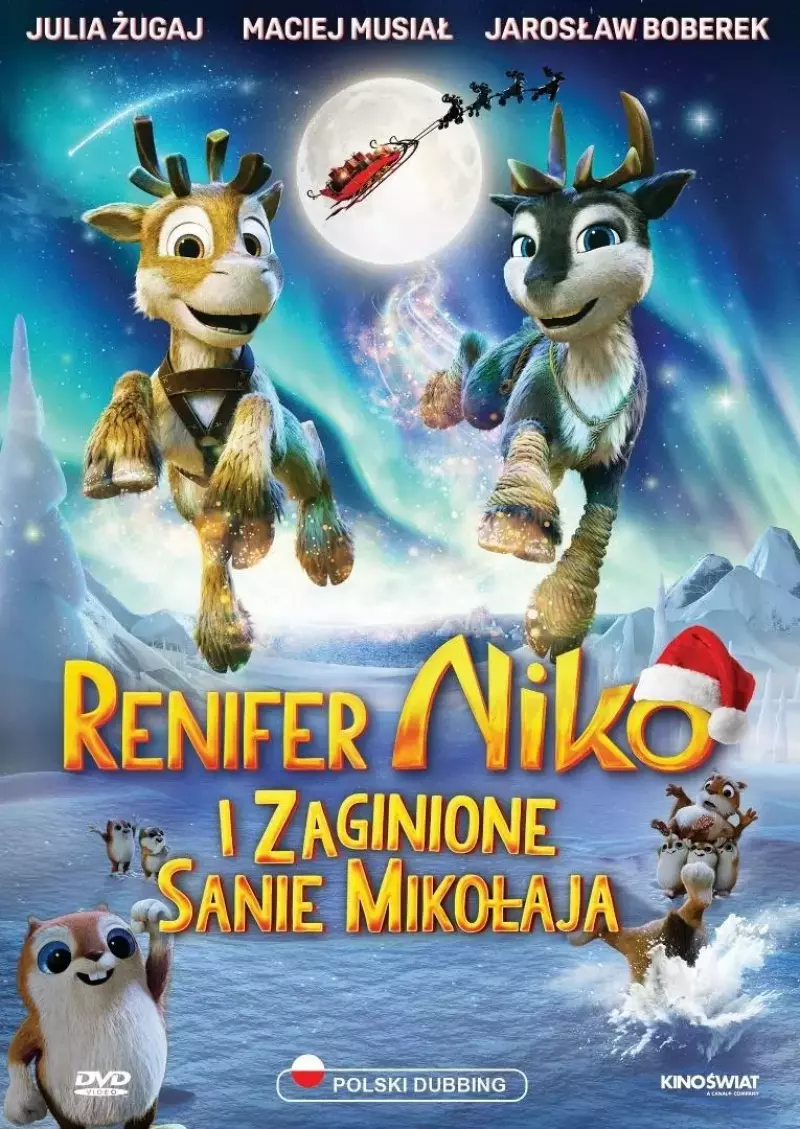 Renifer Niko i zaginione sanie Mikołaja DVD Renifer Niko i zaginione sanie Mikołaja DVD