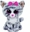 TY Beanie Boos. Szary kotek Kiki, 15 cm - zdjęcie