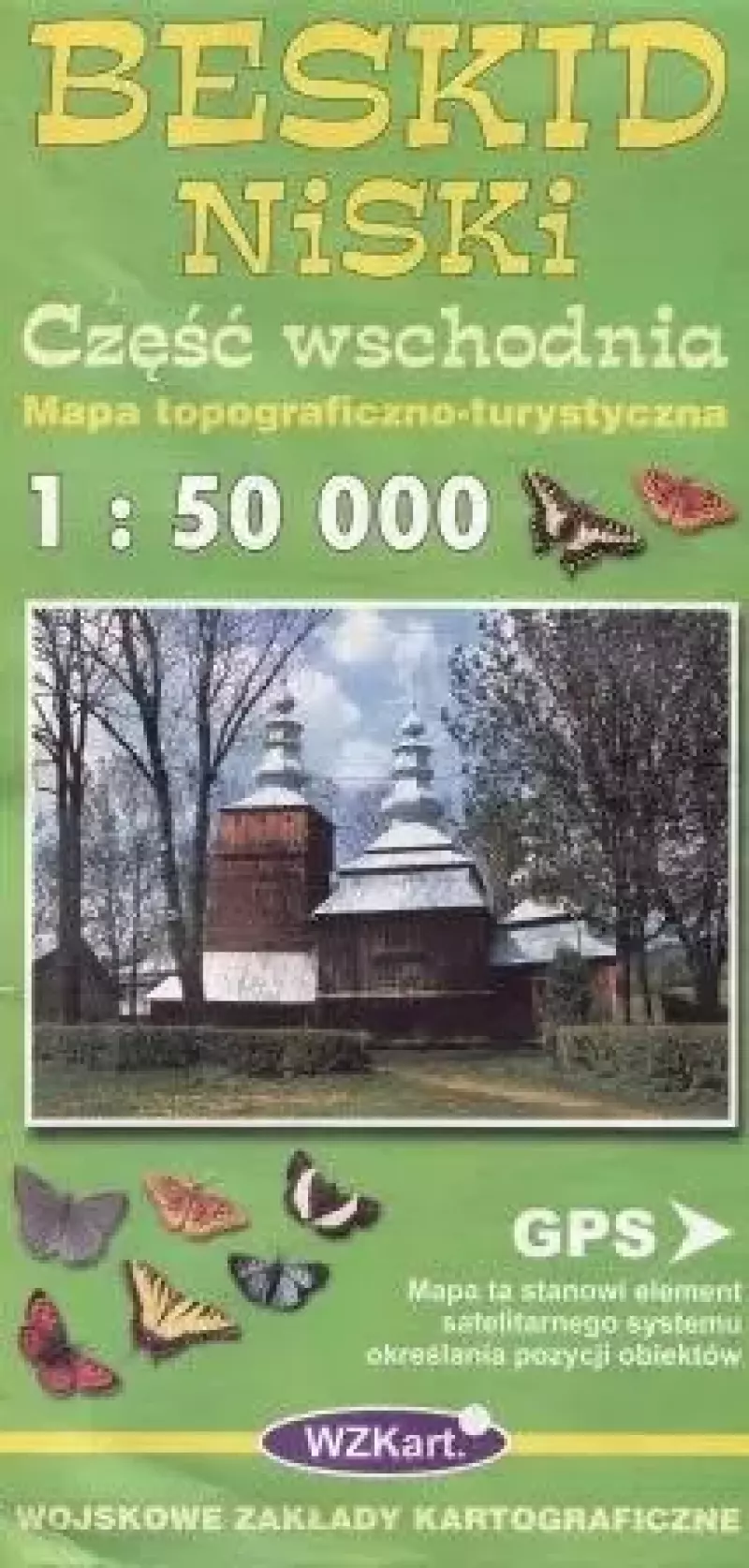 Mapa Beskid Niski, 1:50 000 Mapa Beskid Niski, 1:50 000