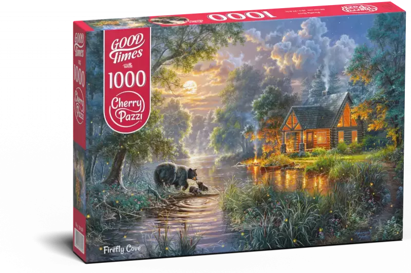 Puzzle 1000 elementów. Zatoka świetlików 30318