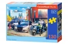 Puzzle 120 elementów. Police Station - zdjęcie