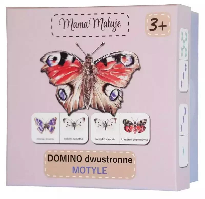 Domino dwustronne Motyle Domino dwustronne Motyle