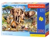Puzzle 200 elementów. Zwierzęta sawanny - zdjęcie