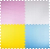 Mata Puzzle Piankowe EVA 60X60 Kolory 4 Elementy z Torbą - zdjęcie