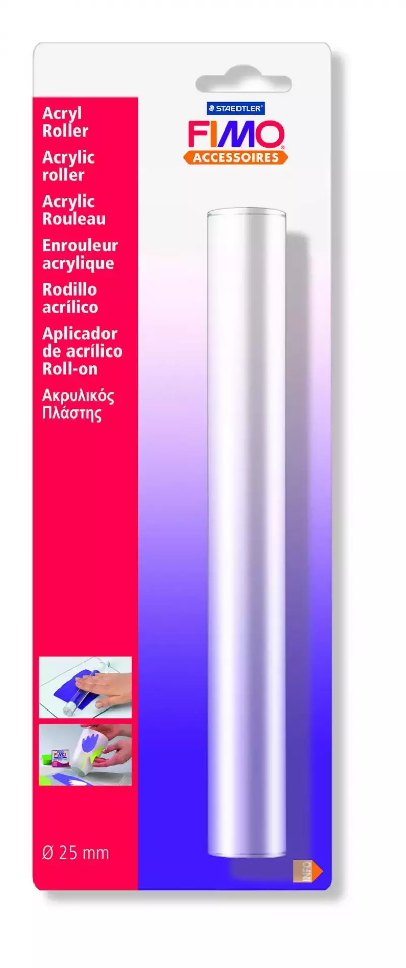 Fimo wałek akrylowy Staedtler Fimo wałek akrylowy Staedtler