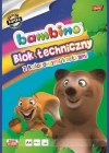 Blok techniczny A4 kolorowy 10k Bambino - zdjęcie