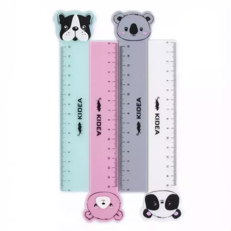 Linijka 15cm, Kidea, cena za szt Linijka 15cm, Kidea, cena za szt