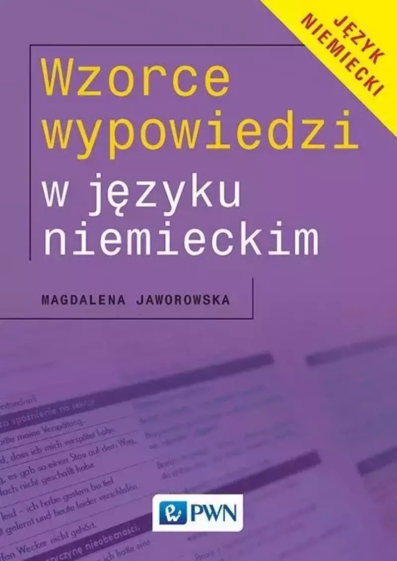 Wzorce wypowiedzi w języku niemieckim Wzorce wypowiedzi w języku niemieckim