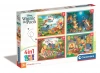 Puzzle 4w1 Super color. Kubuś Puchatek - zdjęcie