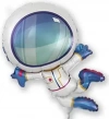 Balon Foliowy Astronauta Kosmonauta Kosmos 35cm - zdjęcie