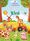 Przyroda. Wieś. Zabawa z naklejkami - zdjęcie
