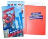 Karnet urodzinowy Spider-Man, wymienne cyferki - zdjęcie