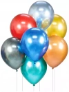 Bukiet balonowy kolrowy B&C (7 sztuk) - zdjęcie