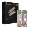 Extralink SFP28 25G 2-Pack | Moduł SFP28 | 25Gbps, LC/UPC Duplex, 1310nm, 10km, single mode, DOM - zdjęcie