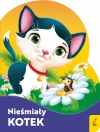 Wykrojnik. Nieśmiały kotek - zdjęcie