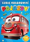 Kolorowanka Pojazdy + 50 naklejek - zdjęcie