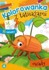 Kolorowanka z tatuażami. Owady - zdjęcie
