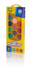 Farby akwarelowe, 18 kolorów - zdjęcie