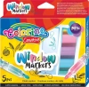MARKERY COLORINO KIDS KREDOWE DO SZKŁA - zdjęcie