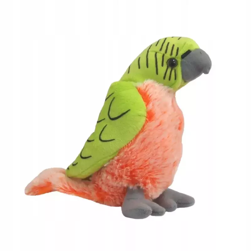 Maskotka Papuga pluszowa ptak pluszak beppe 20 cm Maskotka Papuga pluszowa ptak pluszak beppe 20 cm