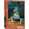 Puzzle 1000 elementów. Rodzinka żab - zdjęcie