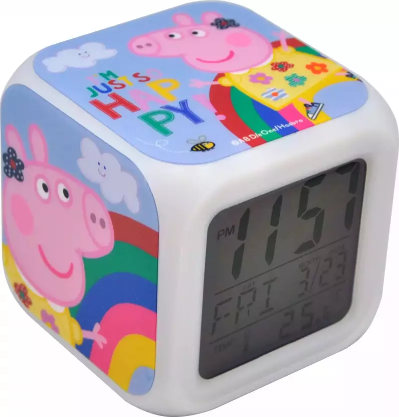Zegar kostka - Świnka Peppa