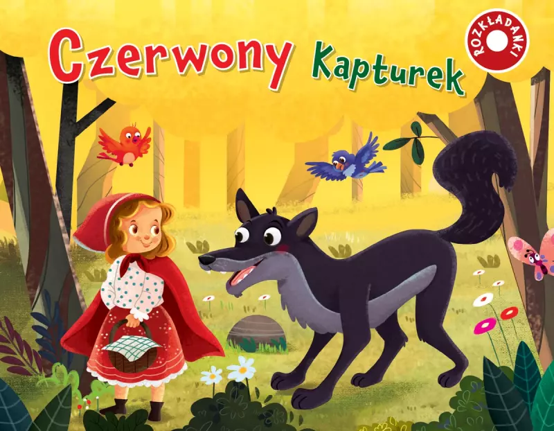 Czerwony Kapturek. Rozkładanki Czerwony Kapturek. Rozkładanki