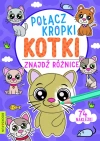 Kotki. Połącz kropki, znajdź różnicę - zdjęcie