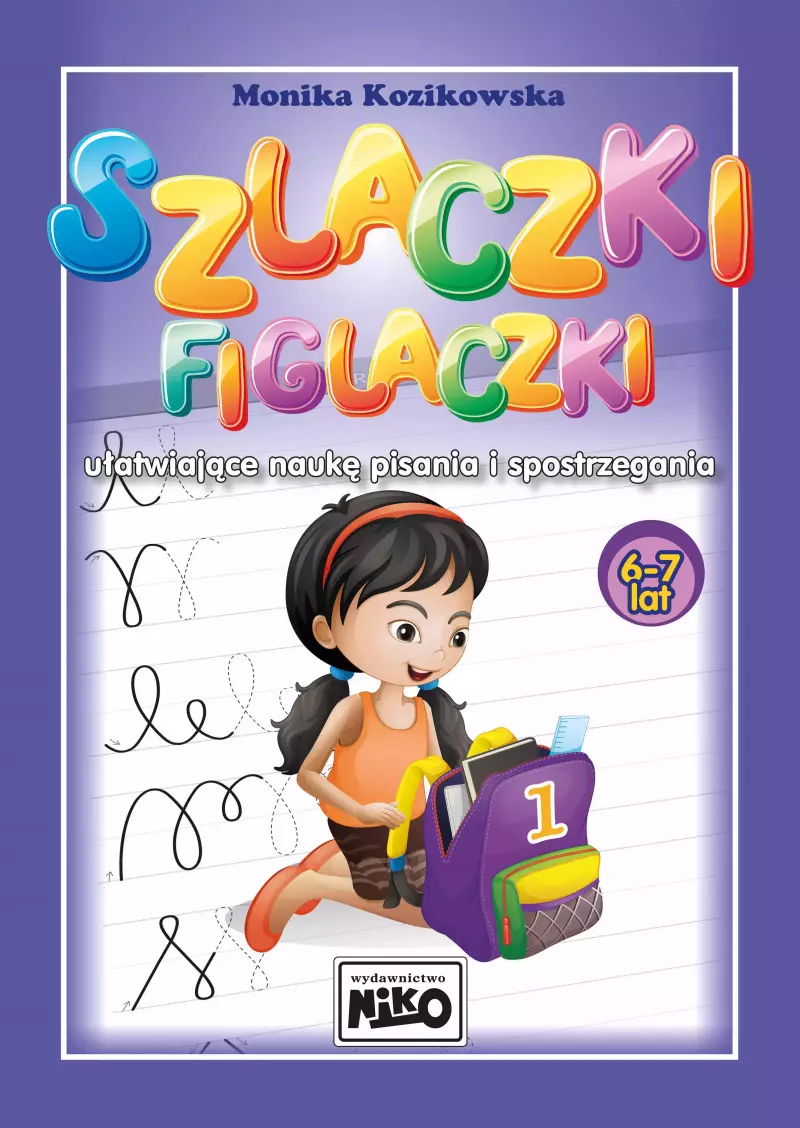 Szlaczki figlaczki ułatwiające naukę pisania i spostrzegania 6-7 lat Szlaczki figlaczki ułatwiające naukę pisania i spostrzegania 6-7 lat