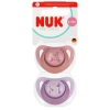 Nuk Smoczek UspokajajĄcy 2 Elementy 6-18m First Choice MaŁpka/kangur Op.2 szt. 101763681 - zdjęcie