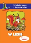 W lesie. Naklejam i koloruję - zdjęcie