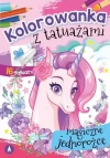 Kolorowanka z tatuażami. Magiczne jednorożce - zdjęcie