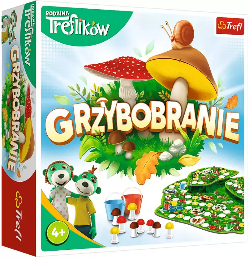 Rodzina Treflików. Grzybobranie Rodzina Treflików. Grzybobranie