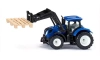 Traktor z widłami i paletami New Holland - zdjęcie