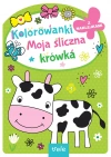 Moja śliczna krówka. Kolorowanka z wykrojnikiem - zdjęcie