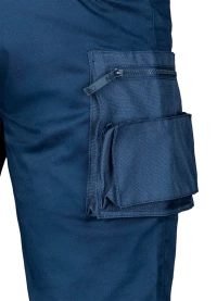 Krótkie spodenki Mix&Match, guma w pasie, granatowe, rozmiar XS, zdjęcie 8