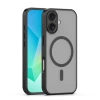 Nakładka Mag Matt do iPhone 17 6,3" / 18 6,3" czarna camera protection - zdjęcie
