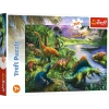 Puzzle 200 elementów. Drapieżne dinozaury - zdjęcie