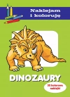 Dinozaury. Naklejam i koloruję - zdjęcie
