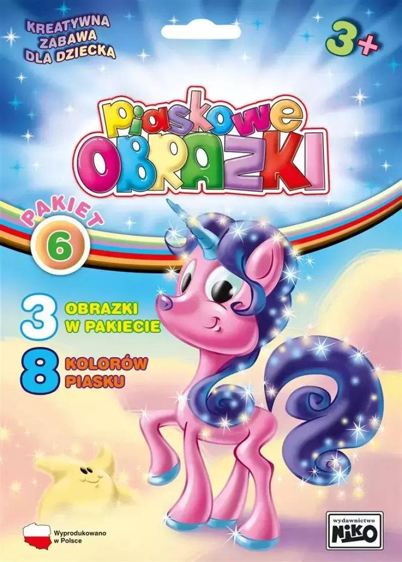 Piaskowe obrazki. Pakiet 6 Piaskowe obrazki. Pakiet 6